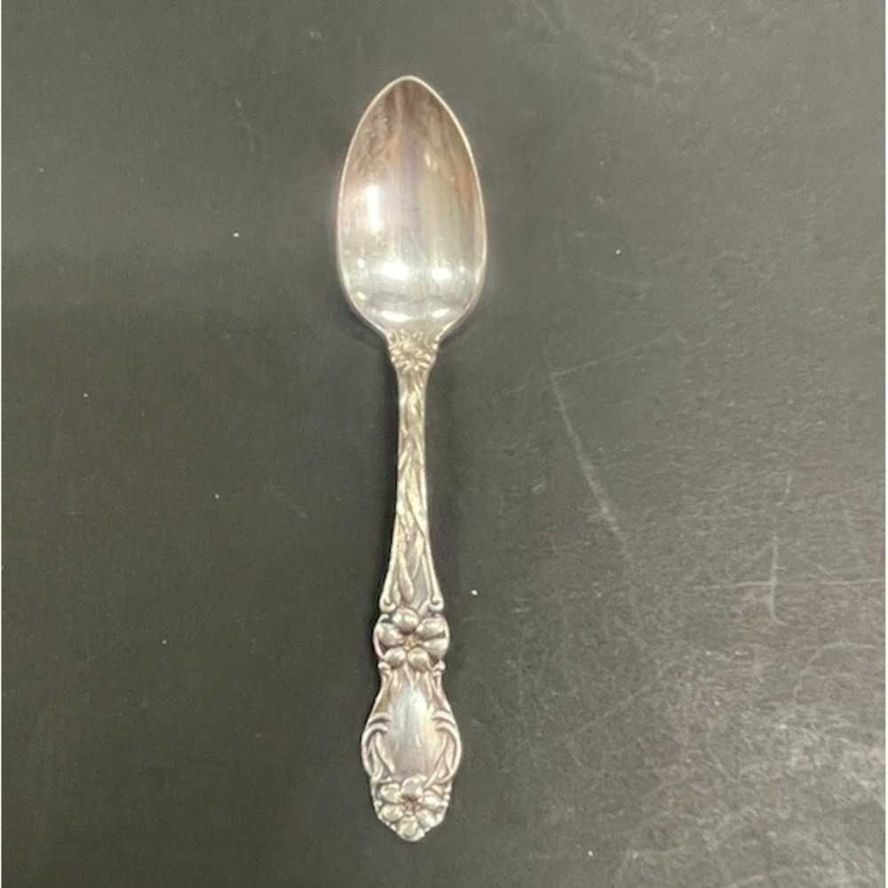 Silver Plate Heritage Silver Co. (Intl Silver Co.) Ornate Demitasse Spoon SSC